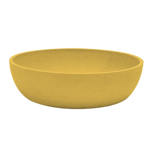 Croci - Bol En Bamboo STONE Jaune Pour Chiens - 1,6L 3 Croci - Bol En Bamboo STONE Jaune Pour Chiens - 1,6L