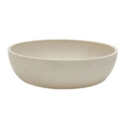 Croci - Bol En Bamboo STONE Blanc Pour Chiens - 1L