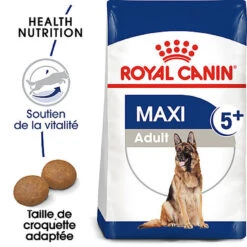 Royal Canin - Croquettes Maxi Adult 5+ Pour Grand Chien - 4Kg