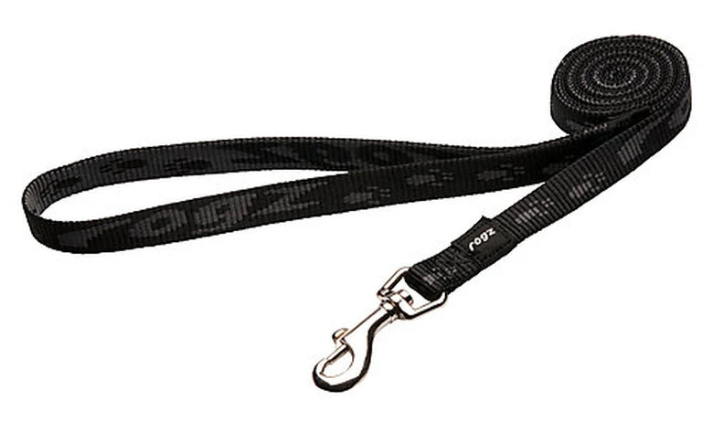 Rogz - Laisse Simple Alpinist Noir Pour Chiens - S 3 Rogz - Laisse Simple Alpinist Noir Pour Chiens - S