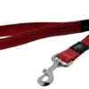 Rogz - Laisse Utility Rouge Pour Chiens - 120x2,5cm -Magasin De Fournitures Pour Chiens 74607
