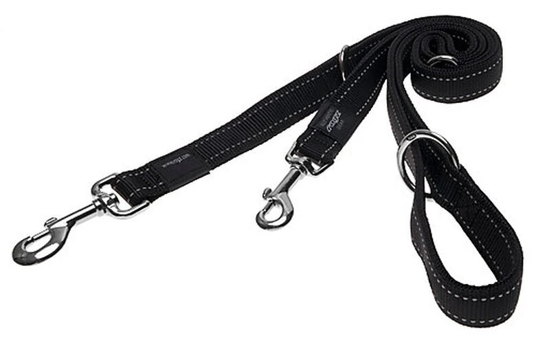 Rogz - Laisse Utility Multiple Noir Pour Chiens - 180x2,5cm 3 Rogz - Laisse Utility Multiple Noir Pour Chiens - 180x2,5cm