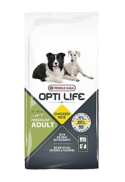 Opti Life - Croquettes Medium Adult Au Poulet Pour Chiens - 12,5Kg