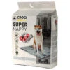 Croci - Tapis Hygiénique Super Nappy New Paper Pour Chiens - 84x57cm 1 Croci - Tapis Hygiénique Super Nappy New Paper Pour Chiens - 84x57cm -Magasin De Fournitures Pour Chiens 75229