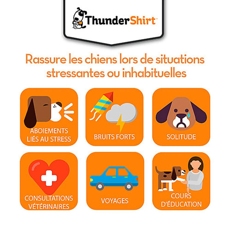 Thundershirt - Gilet Relaxant Bien Etre Pour Chiens - XS 4 Thundershirt - Gilet Relaxant Bien Etre Pour Chiens - XS – Image 2