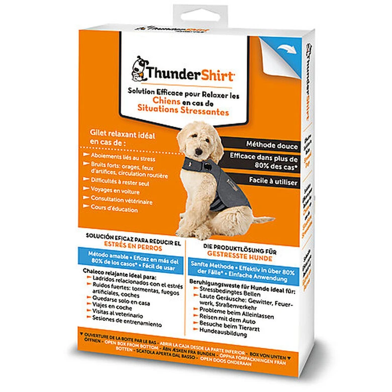 Thundershirt - Gilet Relaxant Bien Etre Pour Chiens - L 3 Thundershirt - Gilet Relaxant Bien Etre Pour Chiens - L