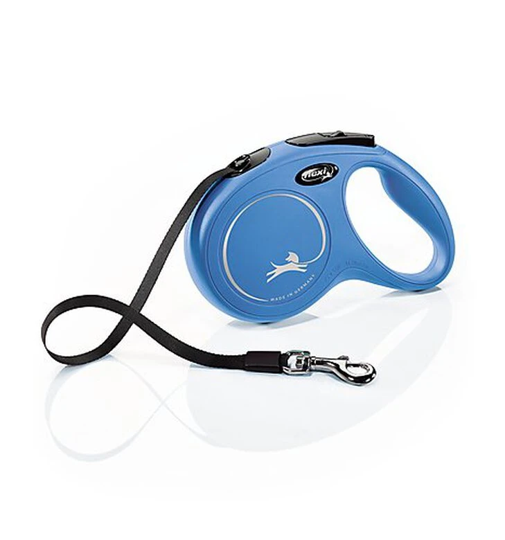 Flexi - Laisse à Enrouleur Classic Sangle Bleu M Pour Chiens - 5m 3 Flexi - Laisse à Enrouleur Classic Sangle Bleu M Pour Chiens - 5m