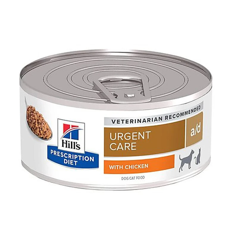 Hill's - Pâtée Prescription Diet A/D Urgent Care Au Poulet Pour Chiens Et Chats - 24x156g 3 Hill's - Pâtée Prescription Diet A/D Urgent Care Au Poulet Pour Chiens Et Chats - 24x156g