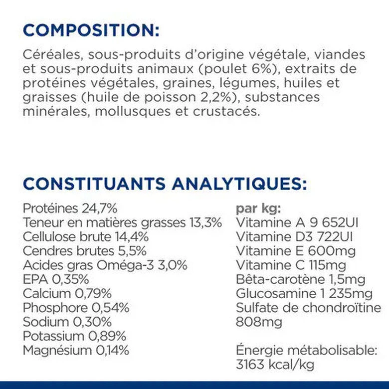 Hill's - Croquettes Prescription Diet J/D Metabolic + Mobility Pour Chiens - 12Kg 8 Hill's - Croquettes Prescription Diet J/D Metabolic + Mobility Pour Chiens - 12Kg – Image 6