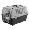 Ferplast - Panier De Transport Atlas 40 En Plastique - Gris -Magasin De Fournitures Pour Chiens 8802