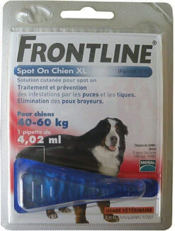 Frontline - Pipette Antiparasitaire Pour Chien De 40 à 60Kg - 4,02ml